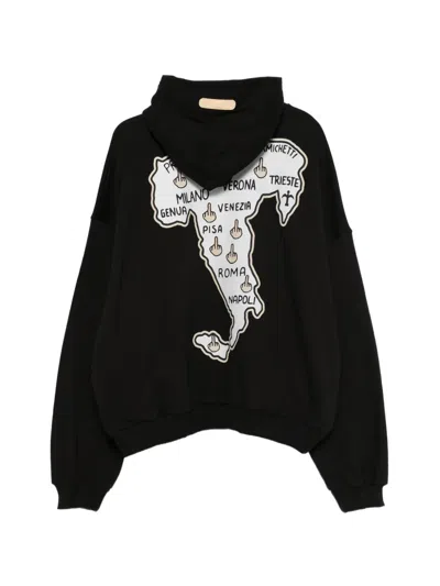 Pdf Graphic-print Hoodie In Multi
