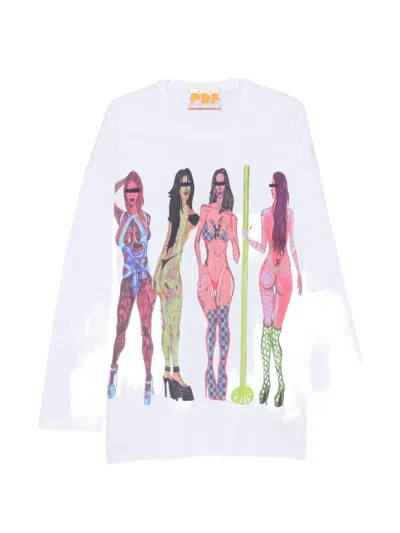 Pdf Graphic-print Long-sleeve T-shirt In Multi