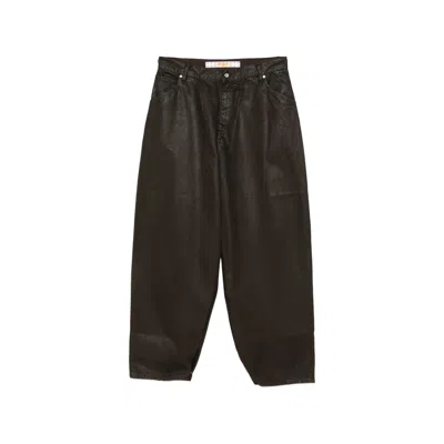 Pdf Graphic-print Trousers In Brown