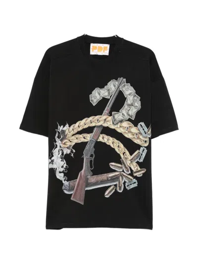 Pdf Graphic-print T-shirt In Black