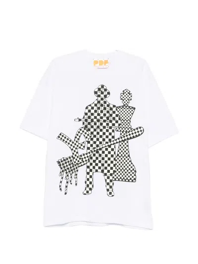 Pdf Graphic-print T-shirt In Silver
