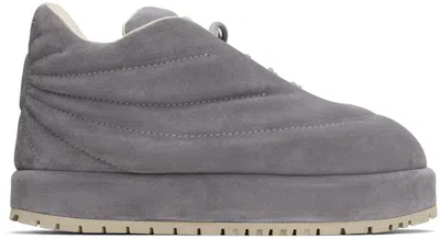 PDF GRAY NUVOLA PLUTO NABUK SNEAKERS