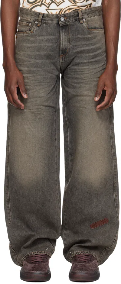 Pdf Gray 'rich Kid' Jeans
