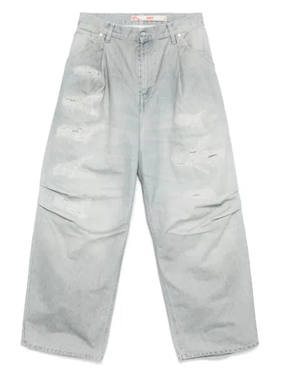Pdf Jeans With Contrast Stitching In Blue