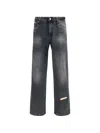 Pdf Jeans With Graphic Patches In Black