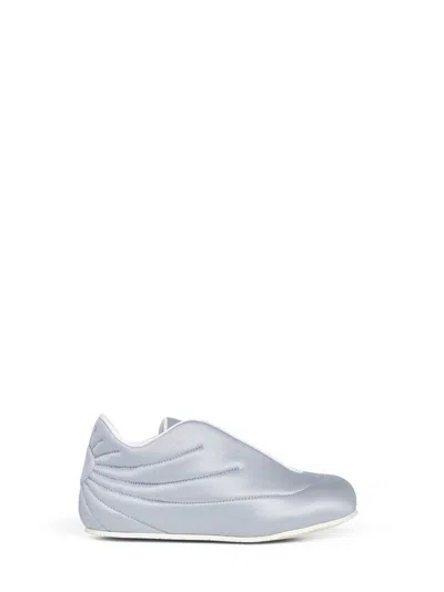 Pdf Leather Slip-on Sneaker In Gray