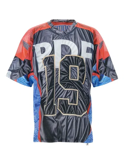 Pdf Logo-print T-shirt In Blue