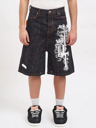 Pdf Low Ride Bermuda In Blue