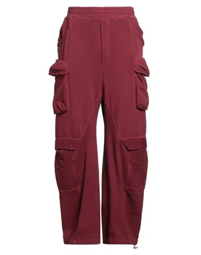Pdf Man Pants Burgundy Size L Cotton