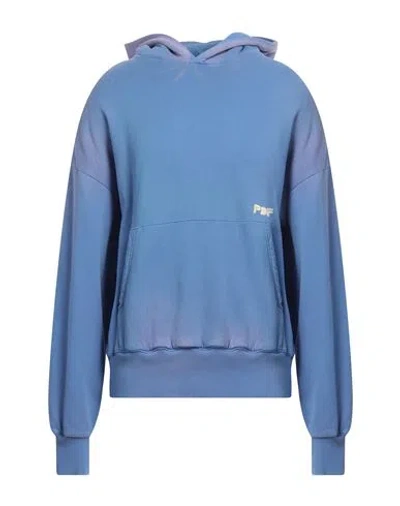 Pdf Man Sweatshirt Pastel Blue Size M Cotton