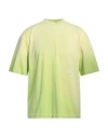 Pdf Man T-shirt Acid Green Size Xl Cotton