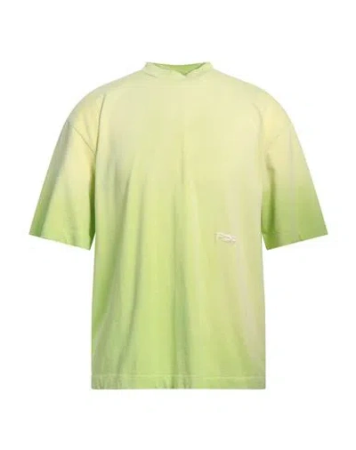 Pdf Man T-shirt Acid Green Size Xl Cotton