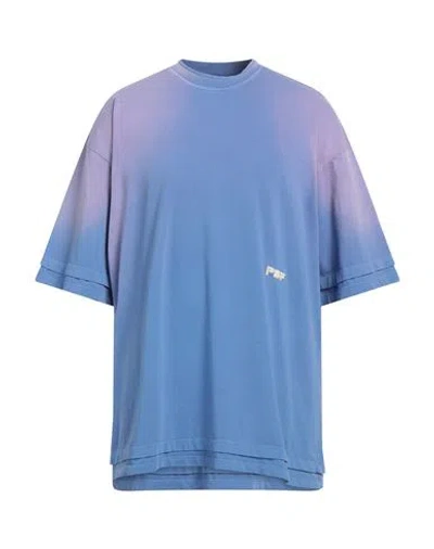 Pdf Man T-shirt Light Blue Size Xl Cotton