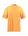 Pdf Man T-shirt Orange Size Xl Cotton