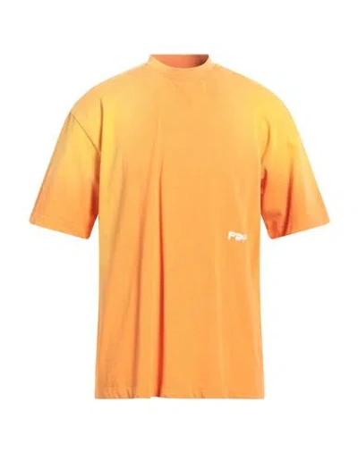 Pdf Man T-shirt Orange Size Xl Cotton In Yellow