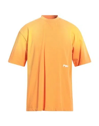 Pdf Man T-shirt Orange Size Xl Cotton