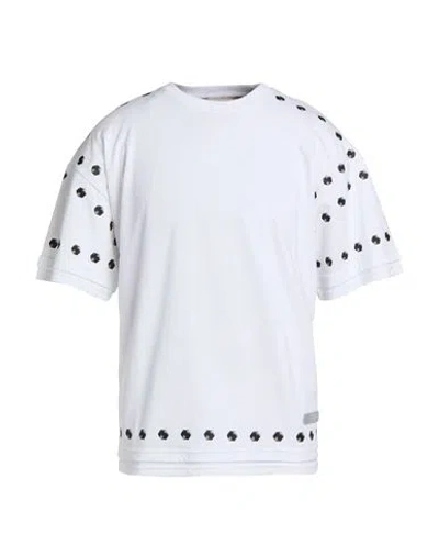 Pdf Man T-shirt White Size M Cotton