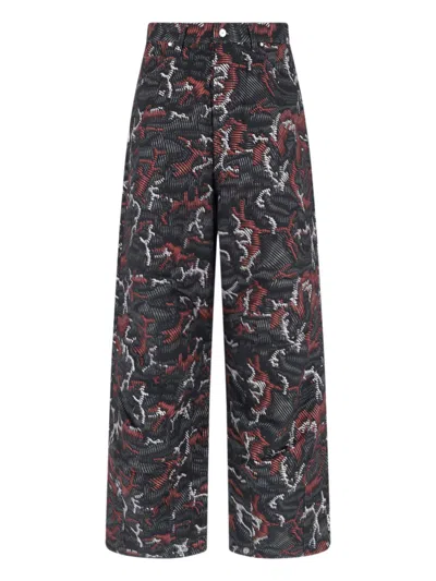Pdf Men's 100% Cotton Trousers In Red