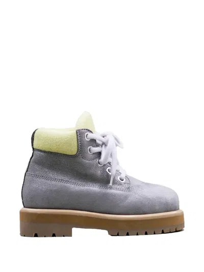 Pdf Metallic Boots In Purple