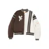 Pdf Ryan Bomber Jacket With Structured Collar And Ribbed Trim In Multi