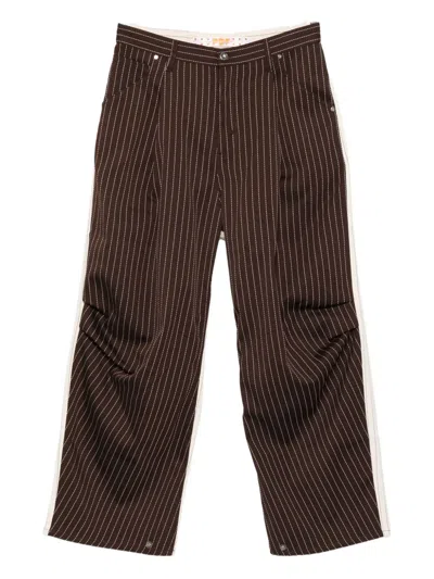 Pdf Panel Trousers In Brown