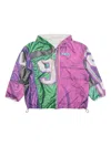 Pdf Patchwork Hoodie In Pink