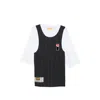 Pdf Pinstripe-pattern Logo-patch T-shirt In Red