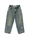Pdf Front-pleat Jeans In Blue