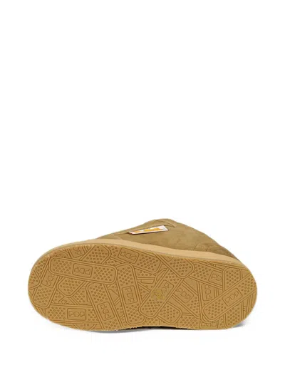 Pdf Sk8 Vintage Layered-panel Sneakers In Brown