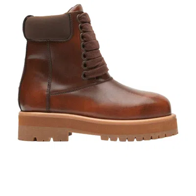 Pre-owned Pdf Strada G Brushed Boot 'brown' | Men's Size 40