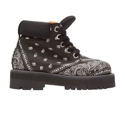 Pre-owned Pdf Strada Low Bandana Boot 'black' | Men's Size 44