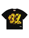 Pdf T-shirt 39 Waffle In Black+yellow39 G0023