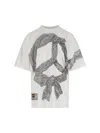 Pdf White Cotton Jersey Printed T-shirt In Gray