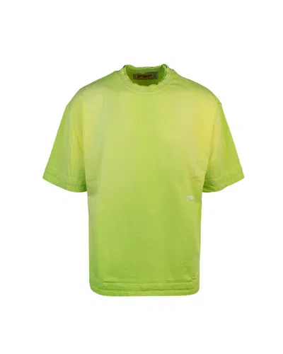 Pdf Man T-shirt Acid Green Size Xl Cotton