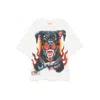 Pdf White Cotton Jersey Printed T-shirt In Multi