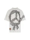 Pdf White Cotton Jersey Printed T-shirt In White