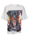Pdf White Cotton Jersey Printed T-shirt In Multi