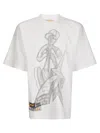 Pdf The Boy White Writer T-shirt In Neutral