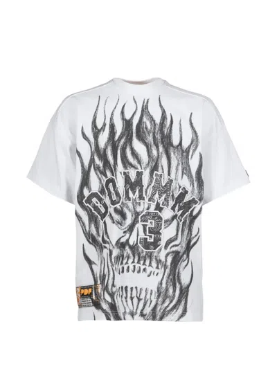 Pdf The New Boy-skull Graphic-print T-shirt In White