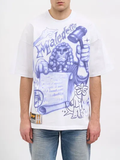 Pdf T-shirt The Boy Giudice Maledetto In White