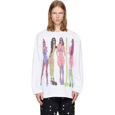 Pdf White ml Lapdance Long Sleeve T-shirt