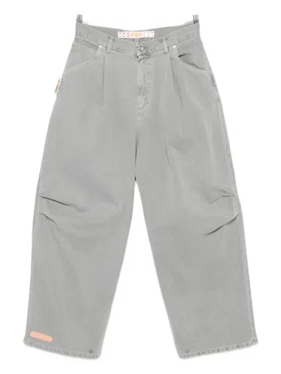 Pdf Wide-leg Jeans In Gray