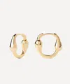 Pdpaola 18ct Gold-plated Cycle Hoop Earrings