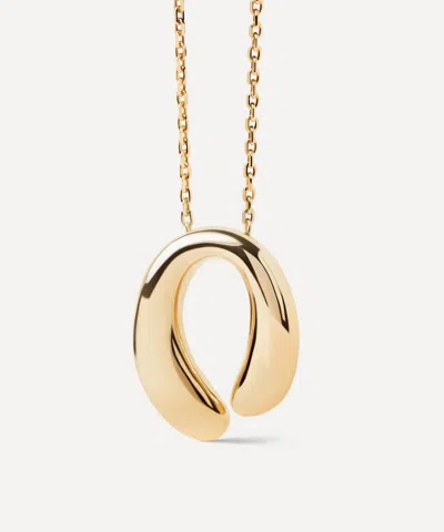 Pdpaola 18ct Gold-plated Helix Pendant Necklace