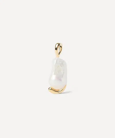 Pdpaola 18ct Gold-plated La Perla Pendant Necklace
