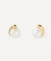 Pdpaola 18ct Gold-plated La Perla Stud Earrings