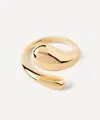Pdpaola 18ct Gold-plated Orbit Ring