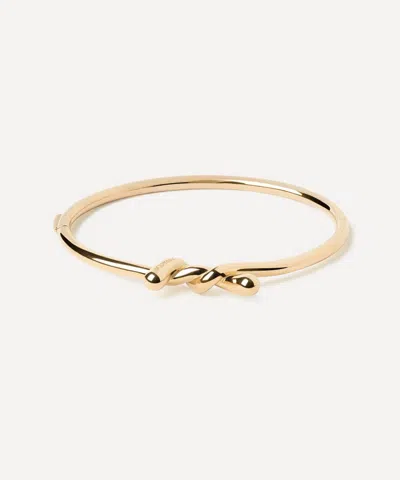 Pdpaola 18ct Gold-plated Twist Bangle Bracelet
