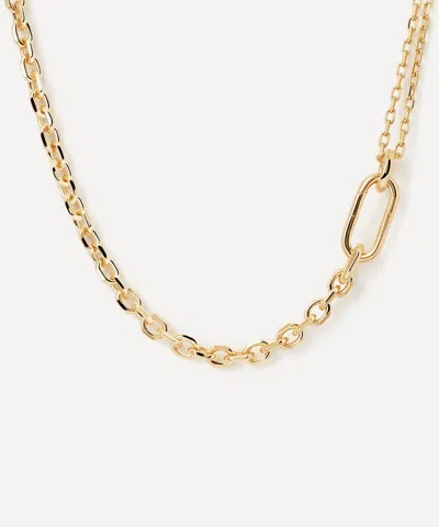 Pdpaola 18ct Gold-plated Vesta Chain Necklace