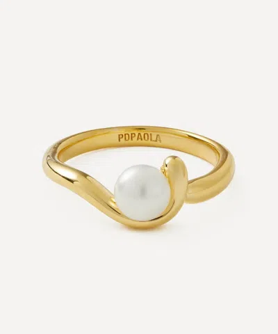 Pdpaola 18ct Gold-plated La Perla Aura Ring